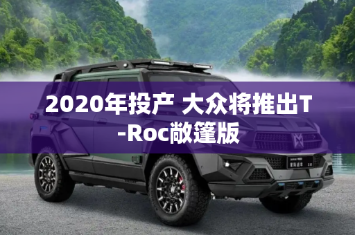2020年投产 大众将推出T-Roc敞篷版