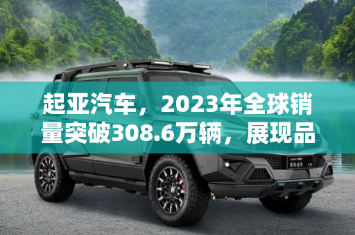 起亚汽车，2023年全球销量突破308.6万辆，展现品牌新动力,起亚：2023年全球销量为308.6万辆！