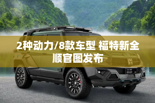 2种动力/8款车型 福特新全顺官图发布