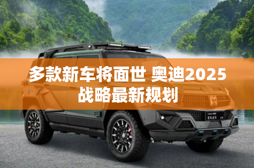多款新车将面世 奥迪2025战略最新规划
