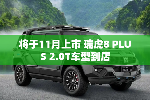 将于11月上市 瑞虎8 PLUS 2.0T车型到店