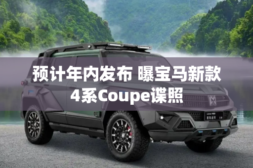 预计年内发布 曝宝马新款4系Coupe谍照