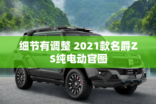 细节有调整 2021款名爵ZS纯电动官图