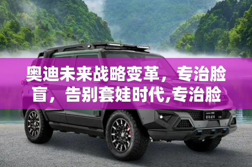 奥迪未来战略变革，专治脸盲，告别套娃时代,专治脸盲 奥迪未来将放弃“套娃”战略