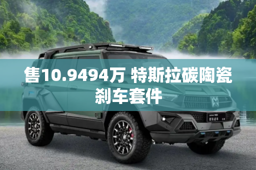 售10.9494万 特斯拉碳陶瓷刹车套件