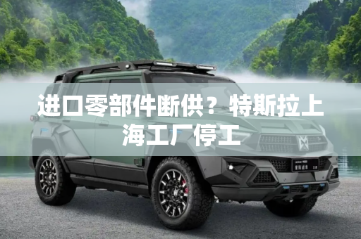 进口零部件断供？特斯拉上海工厂停工