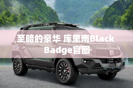 至暗的豪华 库里南Black Badge官图