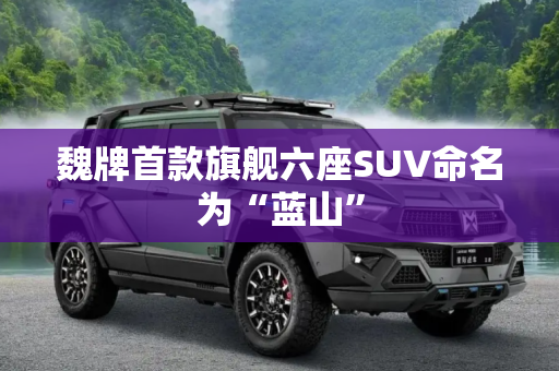 魏牌首款旗舰六座SUV命名为“蓝山”