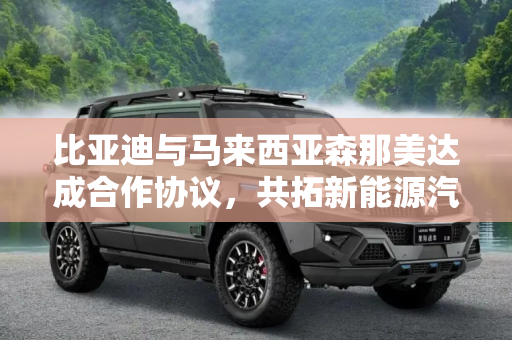比亚迪与马来西亚森那美达成合作协议，共拓新能源汽车市场,比亚迪与马来西亚森那美达成合作协议