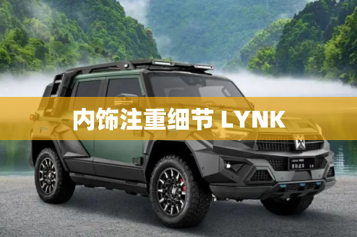 内饰注重细节 LYNK