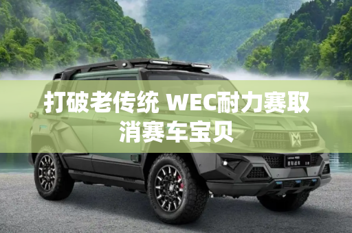 打破老传统 WEC耐力赛取消赛车宝贝
