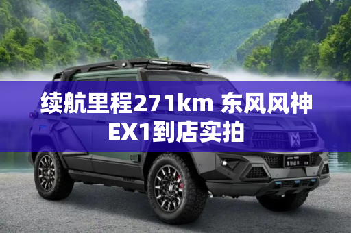 续航里程271km 东风风神EX1到店实拍