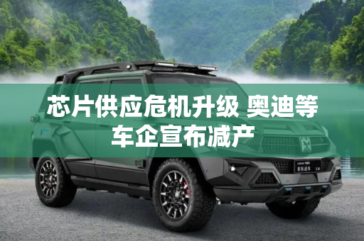芯片供应危机升级 奥迪等车企宣布减产