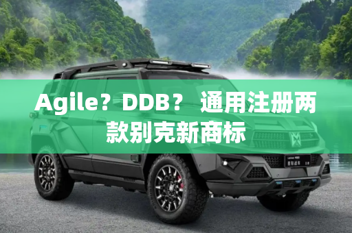 Agile？DDB？ 通用注册两款别克新商标
