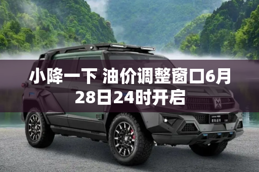 小降一下 油价调整窗口6月28日24时开启