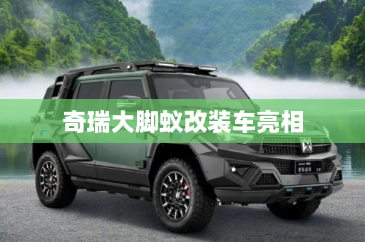 奇瑞大脚蚁改装车亮相