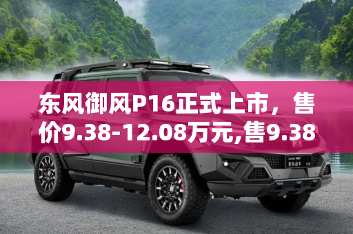 东风御风P16正式上市，售价9.38-12.08万元,售9.38-12.08万元 东风御风P16正式上市