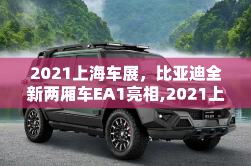 2021上海车展，比亚迪全新两厢车EA1亮相,2021上海车展:比亚迪全新两厢车EA1亮相
