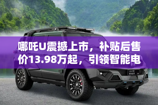 哪吒U震撼上市，补贴后售价13.98万起，引领智能电动新潮流,补贴后售价13.98万起 哪吒U正式上市